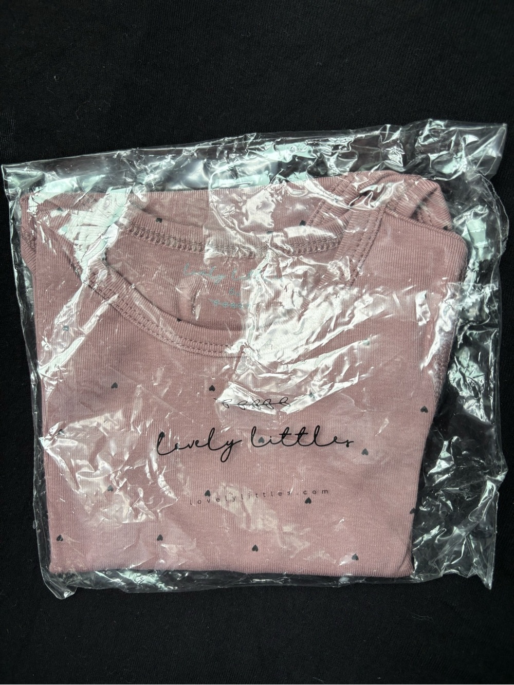Lovely littles long sleeve onesie